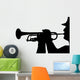 Servicemember Plays Tune during Wall Decal