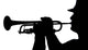 Servicemember Plays Tune during Wall Decal