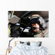Aerial Gunner Scans Terrain Wall Decal Design 1