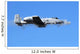 Pilot A-10 Thunderbolt Ii Wall Decal