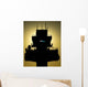 Setting Sun Silhouettes Air Wall Decal