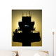 Setting Sun Silhouettes Air Wall Decal