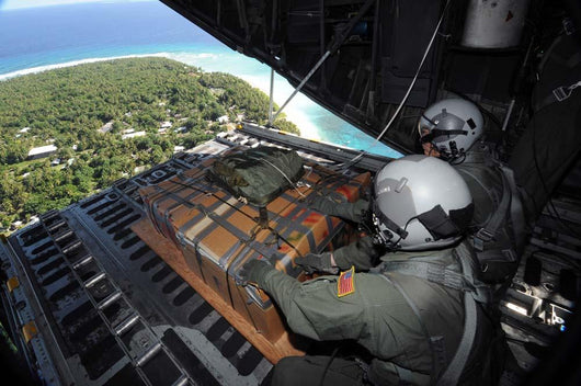 Airmen Push out Pallet Wall Decal Design 2