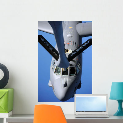 B-52 Stratofortress Moves into Wall Decal shown on a wall