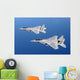 Two F-15 Eagle's Fly Wall Decal