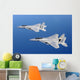 Two F-15 Eagle's Fly Wall Decal