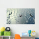 Three-ship Formation F-22 Raptors Wall Decal Design 1