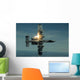 A-10 Warthog Breaks over Wall Decal