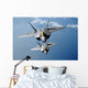 Two F-22 Raptors Fly Wall Decal Design 1