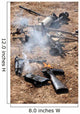 Pieces Enemy Weapons Lay Wall Decal