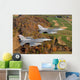 Two-ship Formation F-16 Fighting Wall Decal