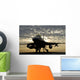 F-16 Fighting Falcon Sits Wall Decal Design 2
