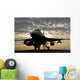 F-16 Fighting Falcon Sits Wall Decal Design 2