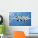 Two F-22 Raptors Fly Wall Decal Design 2