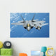 Two F-22 Raptors Fly Wall Decal Design 2