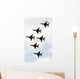 Thunderbirds Form 6-ship Delta Wall Decal