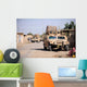 Humvee's Conduct Security during Wall Decal