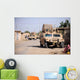 Humvee's Conduct Security during Wall Decal