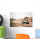 Humvee Conducts Security during Wall Decal