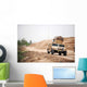 Humvee Conducts Security during Wall Decal