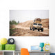 Humvee Conducts Security during Wall Decal