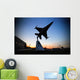 Scale Model F-16 C Wall Decal