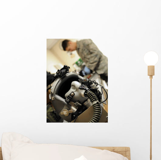Fully Assembled Flight Crew Wall Decal