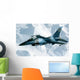 F-16 Aggressor Disconnects from Kc-10 Wall Decal