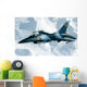 F-16 Aggressor Disconnects from Kc-10 Wall Decal