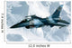 F-16 Aggressor Disconnects from Kc-10 Wall Decal