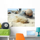 Army Soldier Pulls Himself Wall Decal