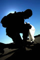 Airman Performs Foreign Object Wall Decal