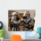 Iraqi Firefighter Double Checks Wall Decal