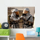 Iraqi Firefighter Double Checks Wall Decal