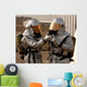 Iraqi Firefighter Double Checks Wall Decal