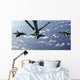 Three Ship Formation F-22 Wall Decal