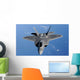 F-22 Raptor Moves into Wall Decal Design 1