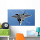 F-22 Raptor Moves into Wall Decal Design 1