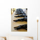 Handguns Lined up Table Wall Decal