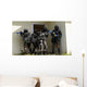 Security Forces Members Perform Wall Decal