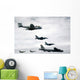B-52 Stratofortress Leads Formation Wall Decal Design 1