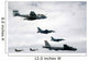 B-52 Stratofortress Leads Formation Wall Decal Design 1