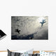 Three F-16 Fighting Falcons Wall Decal Design 2