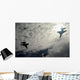 Three F-16 Fighting Falcons Wall Decal Design 2