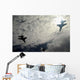 Three F-16 Fighting Falcons Wall Decal Design 2