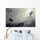 Three F-16 Fighting Falcons Wall Decal Design 2