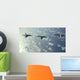 Three-ship Formation F-22 Raptors Wall Decal Design 2