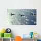Three-ship Formation F-22 Raptors Wall Decal Design 2