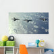 Three-ship Formation F-22 Raptors Wall Decal Design 2