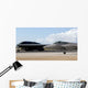F-22 Raptor Taxis While Wall Decal